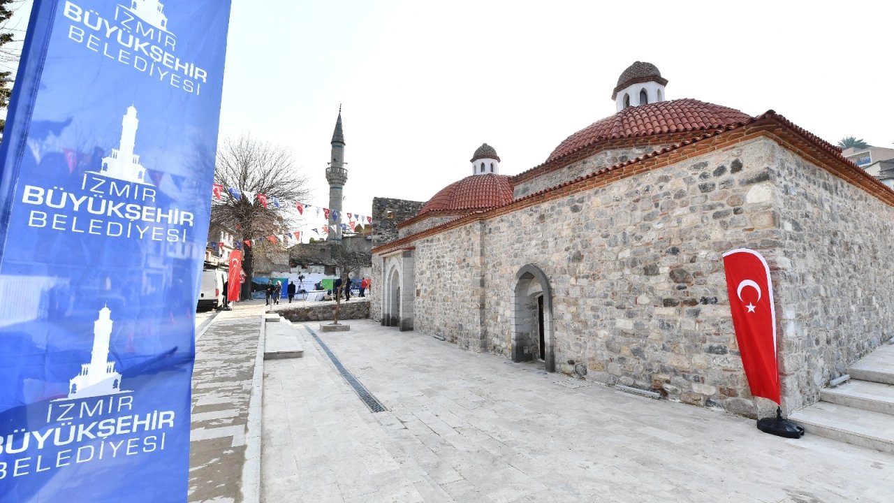 İzmir Büyükşehir kamulaştırdı, restore etti... O hamam için de Vakıflar devrede!