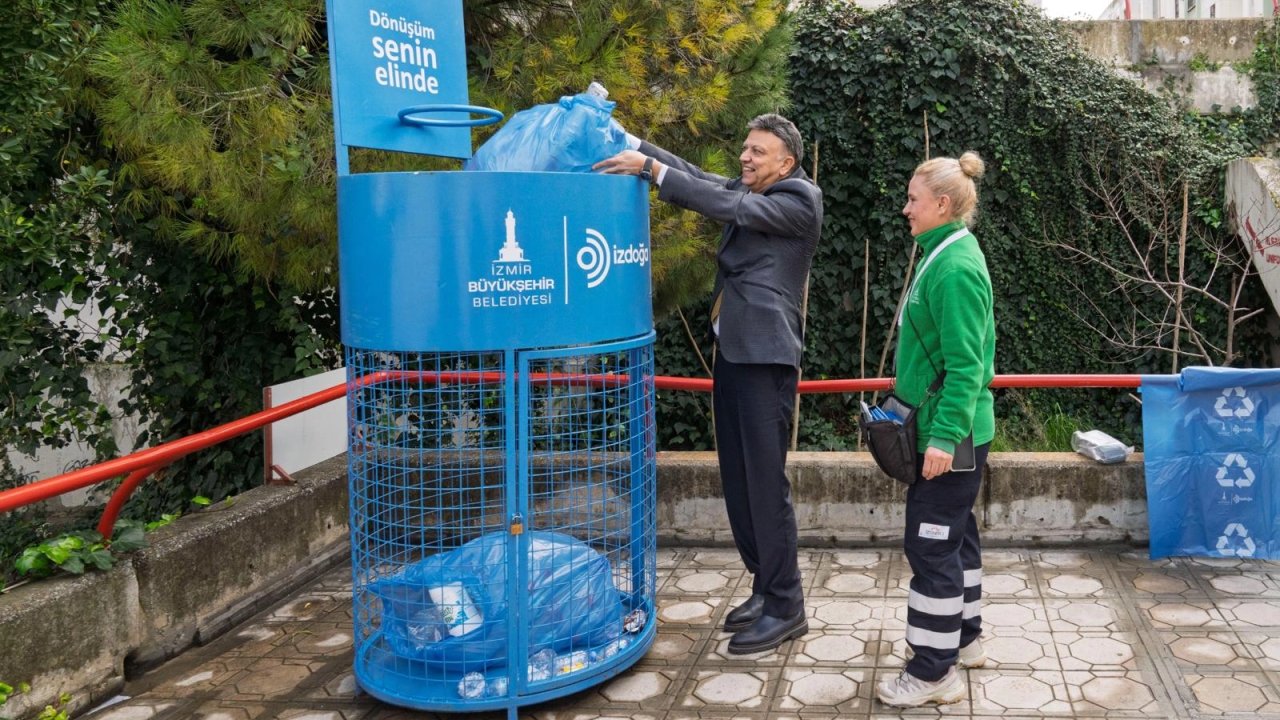 İzmir’de geri dönüşüm atağı evlerden sanayiye yayılıyor