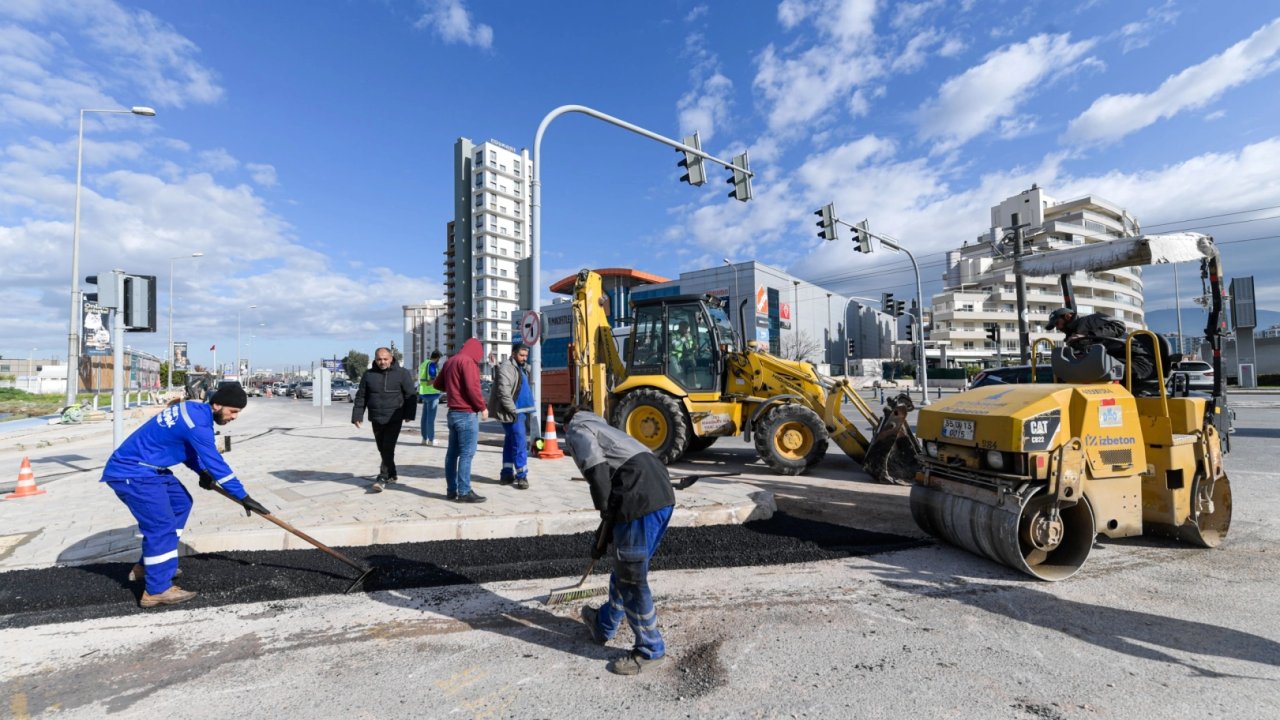 İzmir’de trafiği rahatlatacak çalışma başladı