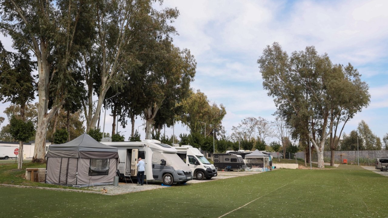 Karavan tatilcileri Konyaaltı Karavan Park’tan memnun