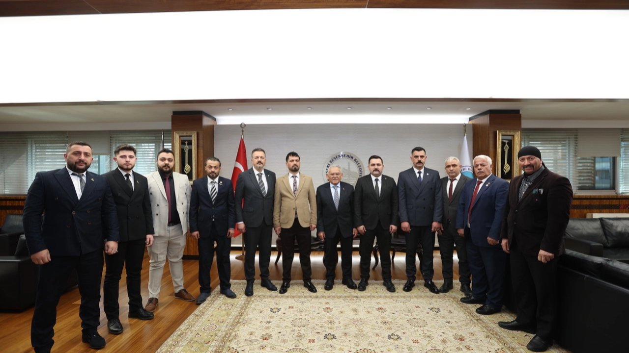 Kayseri Büyükşehir Alperen Ocakları'nı ağırladı