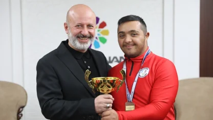 Kayseri Kocasinanlı Samet Balcı Türkiye şampiyonu