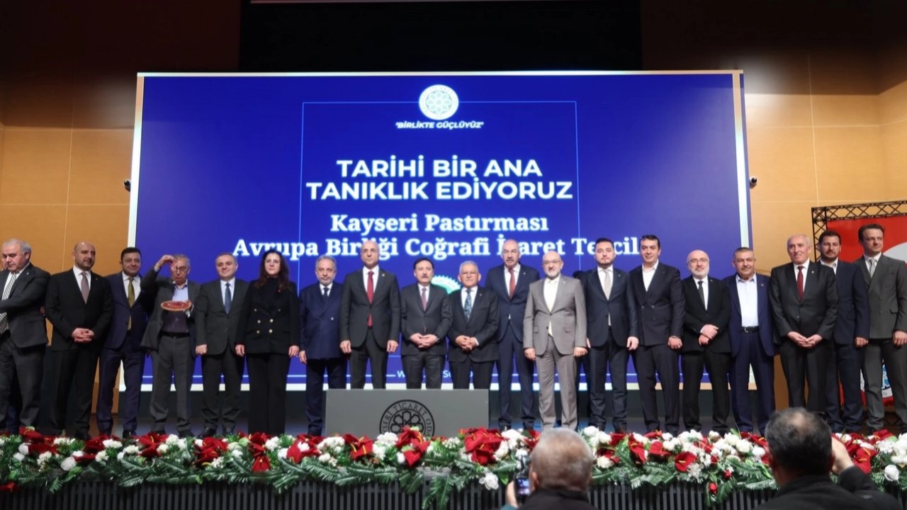 Kayseri pastırmasının coğrafi işareti tarihi bir kazanım