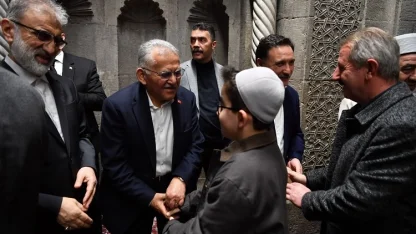 Kayseri protokolünden bayram buluşması