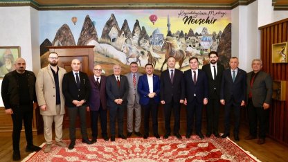 Kırgizistan Büyükelçisi'nden Başkan Arı'ya ziyaret