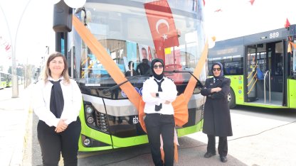 Kocaeli Büyükşehir'in filosuna 4 ayda 123 otobüs