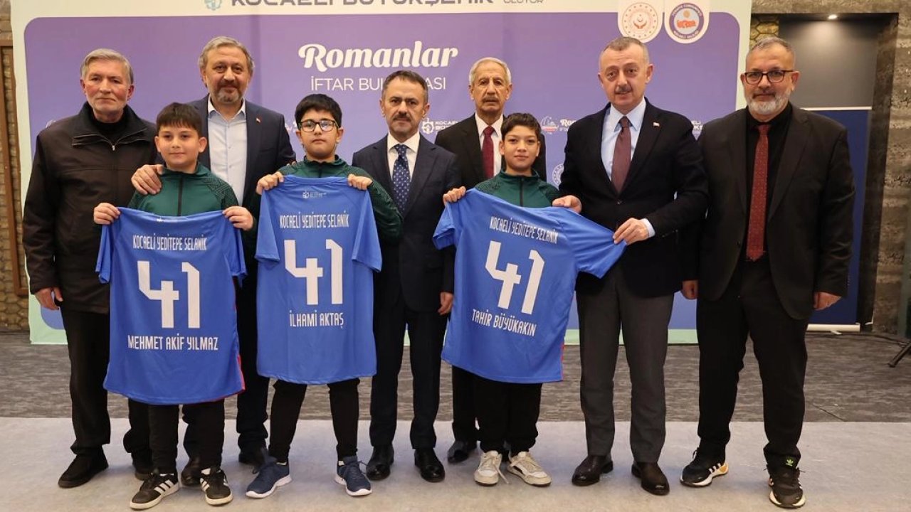 Kocaeli'de Başkan Büyükakın Roman iftarına katıldı