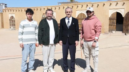 Kocaeli'de Çayırova Mekke Film Platosu’na uluslararası ilgi