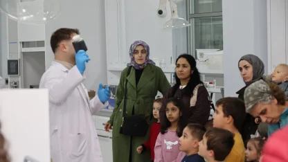 Kocaeli'de çocuklar içme suyunun yolculuğunu yerinde gördü