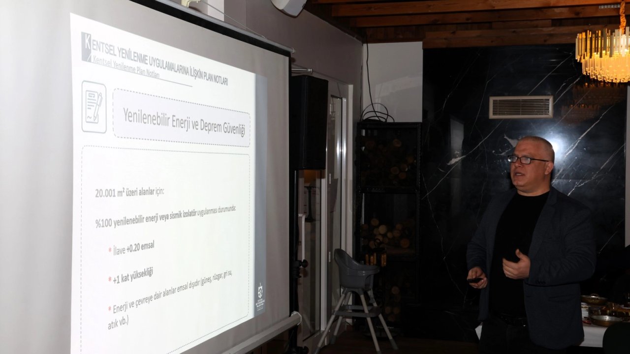 Kocaeli'de kentsel dönüşüm ve imar konuları görüşüldü