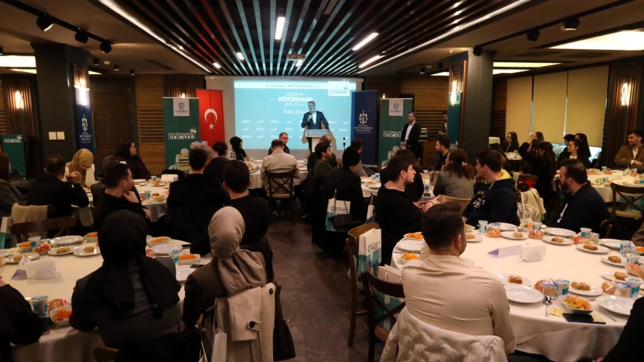 Kocaeli'de Kütüphane Haftası’na moral dolu başlangıç