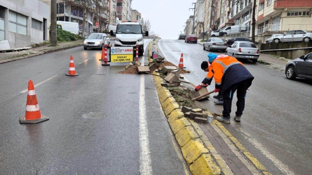 Kocaeli'den yaya ulaşımına güvenli dokunuş