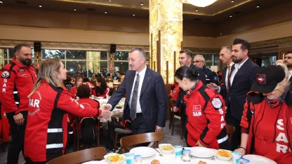 Kocaeli'nin afet gönüllülerine teşekkür