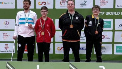 Konya Karataylı sporcu Tahir Efe Şahin Avrupa şampiyonu