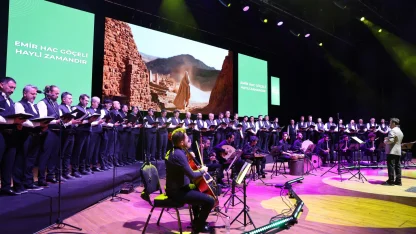 Konya Selçuklu'da ilahiler gönüllere dokundu