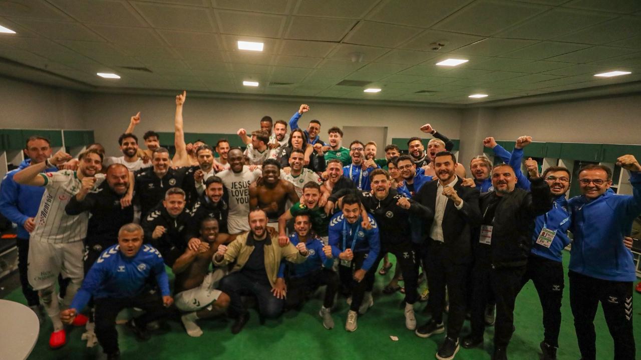 Konyaapor'dan 5 ay sonra gelen deplasman galibiyeti 2-1
