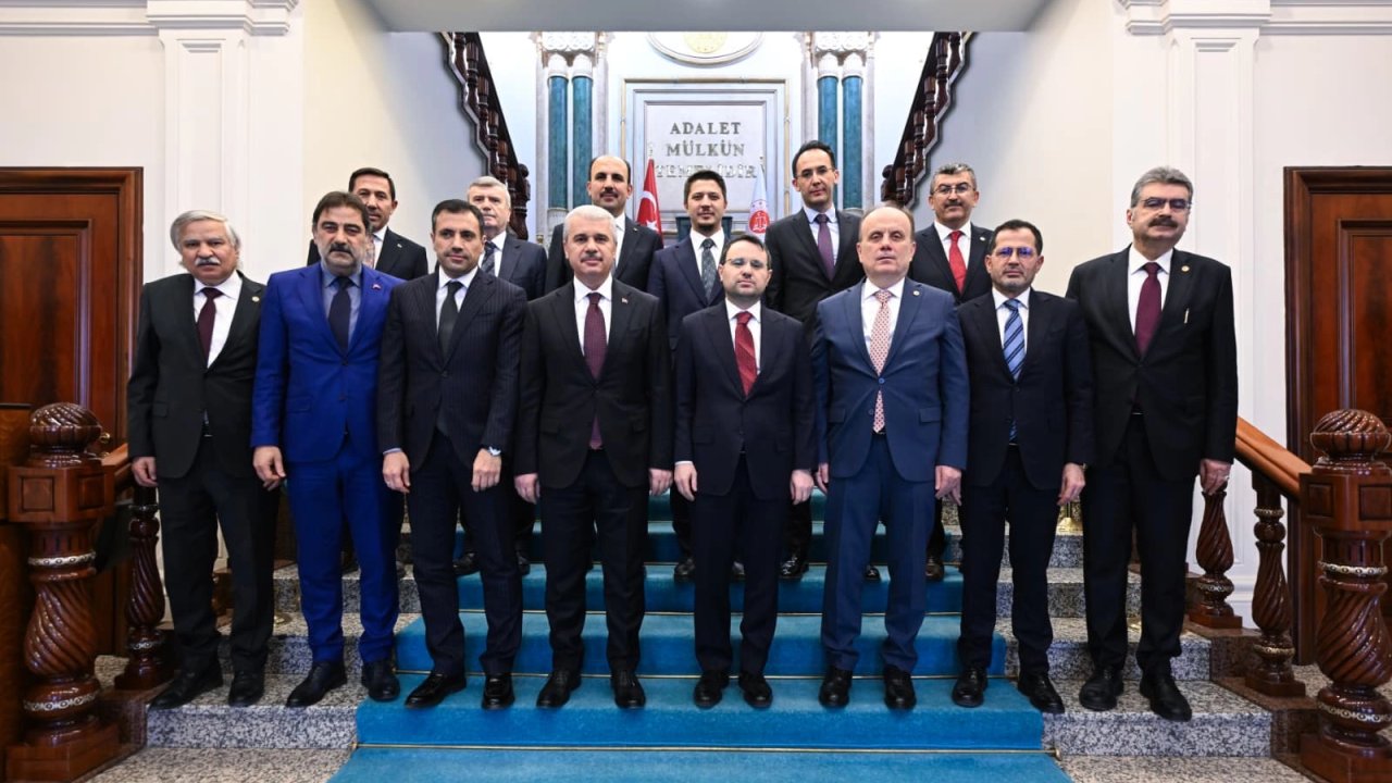 Konya'dan Bakan Gürlek'e nezaket ziyareti