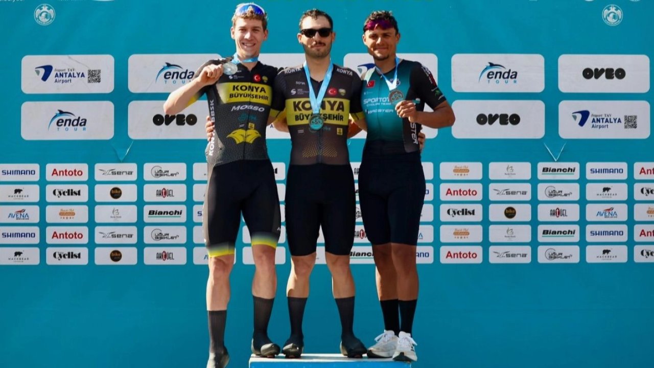 Konyalı sporculardan Antalya’da çifte zafer