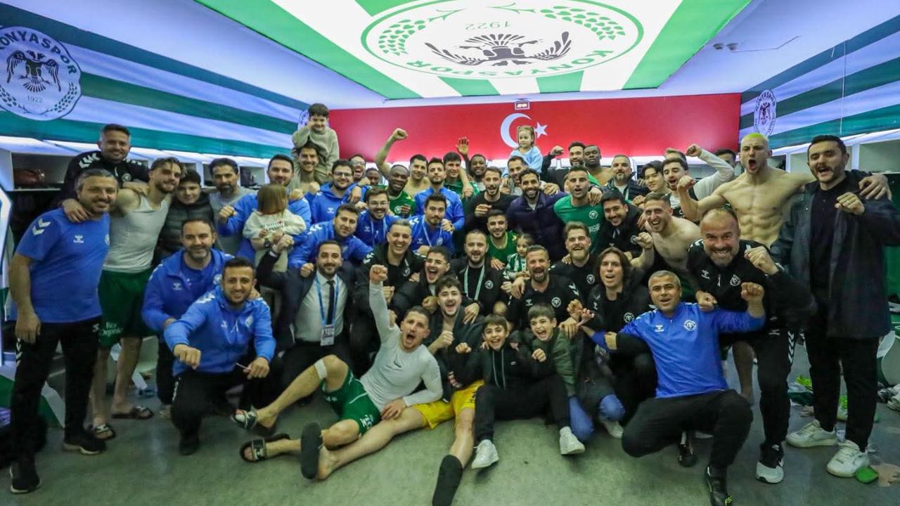 Konyaspor zorlanmasına rağmen 3 pyanı aldı 1-0