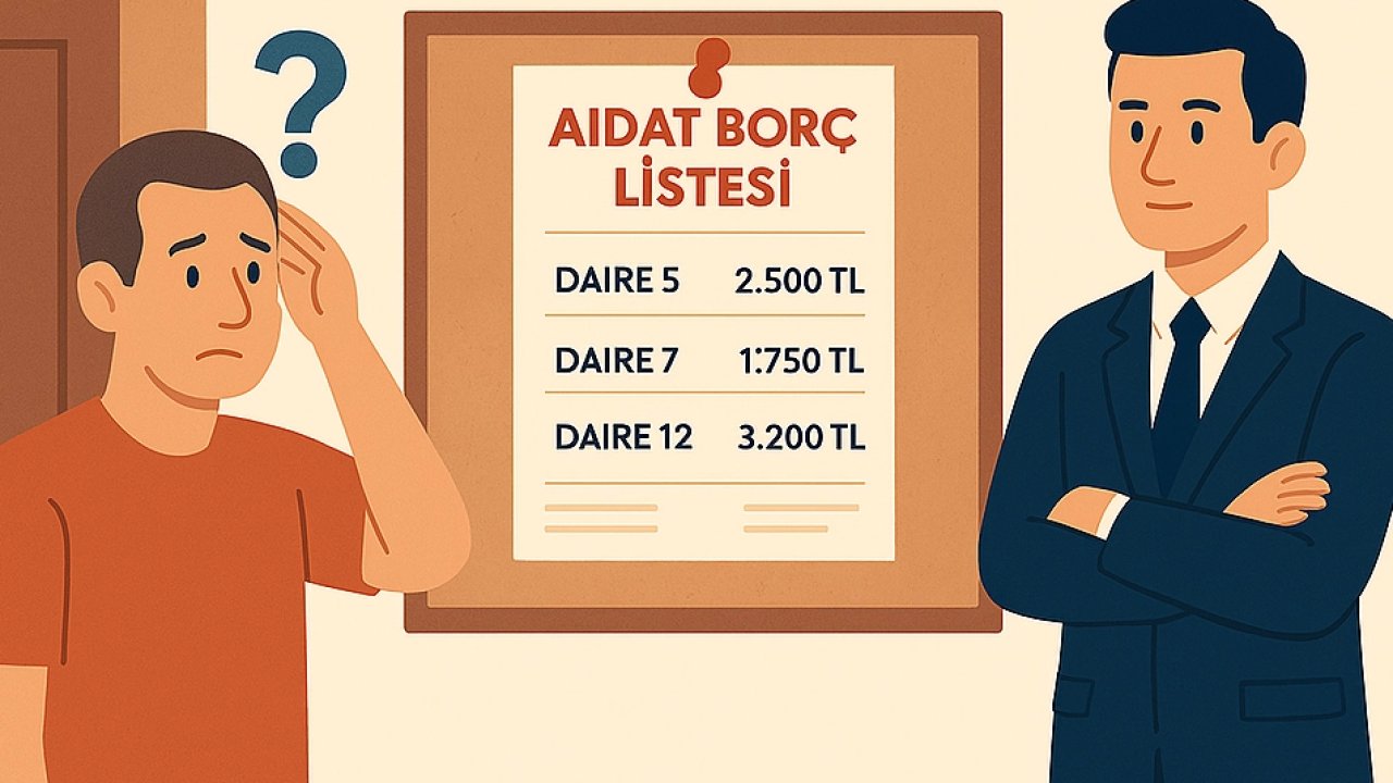 KVKK’dan apartman ve siteler için tarihi karar! Aidat borç listesi asmak yasaklandı