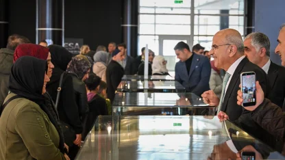 Malatya'da kutsal emanetlere yoğun ilgi