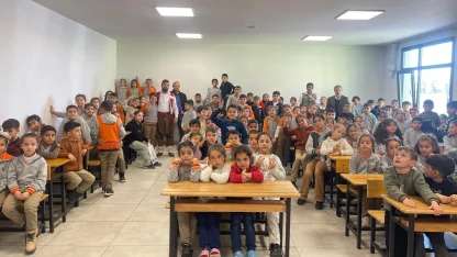 Malatya’da Şehir Tiyatro ekibi öğrencilerle buluştu