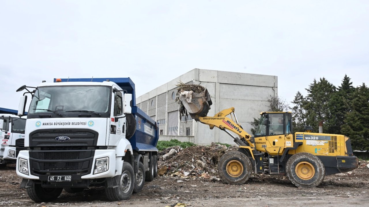 Manisa Büyükşehir'den temizlik seferberliği