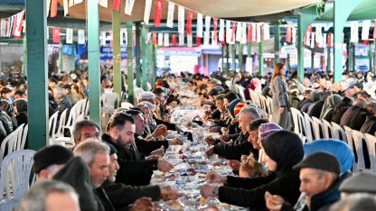Manisa Demirci’de iftar sofrası birlik ve bereketi buluşturdu