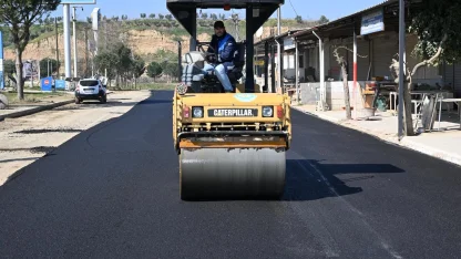 Manisa'da Sarıgöl Sanayi Sitesi asfalta kavuşuyor