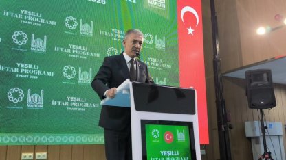 Mardin Yeşilli'de geniş katılımlı iftar sofrası kuruldu