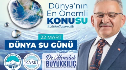 Memduh Büyükkılıç'tan 'Su Günü' açıklaması