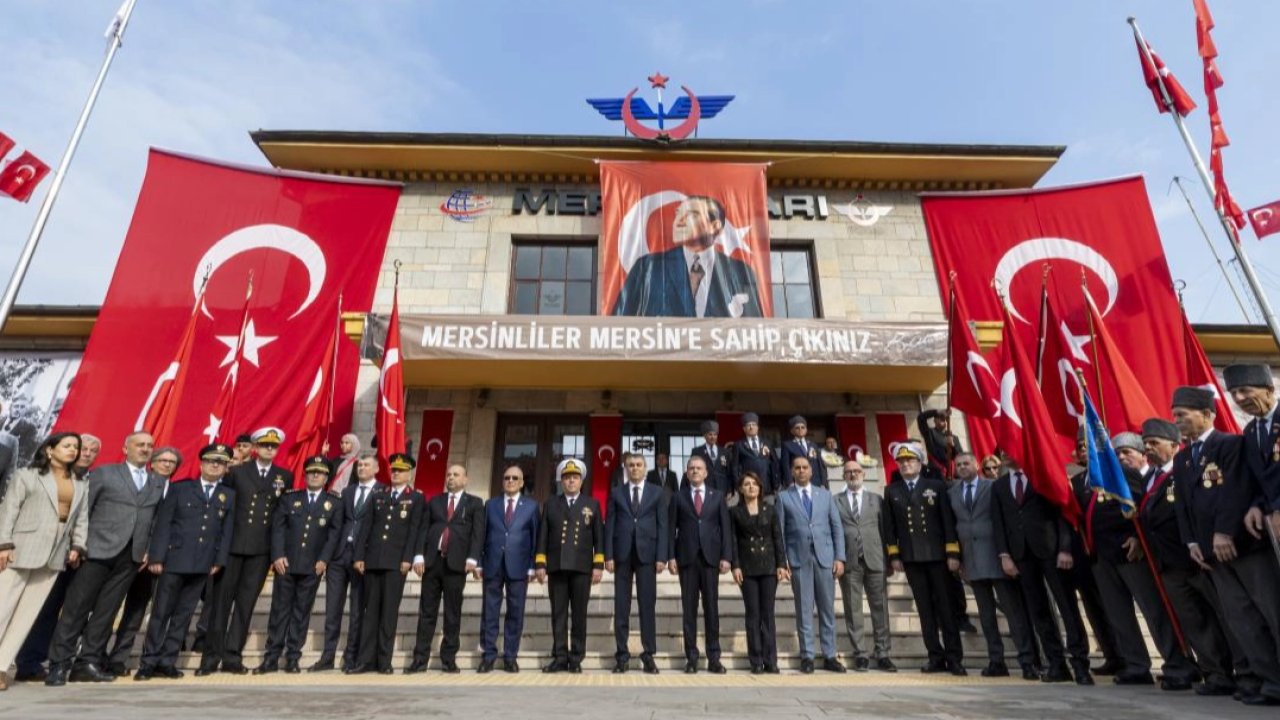 Mersin’de Atatürk’ün ziyaretinin 103. yılı kutlandı
