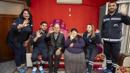 Mersin’de bayram öncesi evde sağlık ve bakım hizmeti