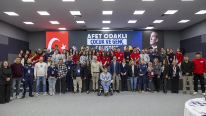 Mersin’de çocuk ve gençlerle afet bilinci çalıştayı