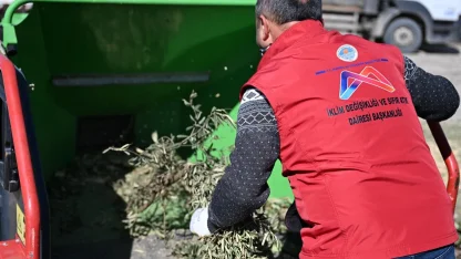 Mersin'de sıfır atık için 835 tonluk kompost üretimi