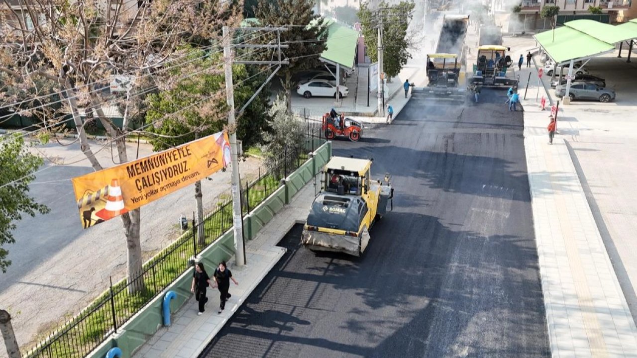 Mersin’de yollar konforlu hale geliyor