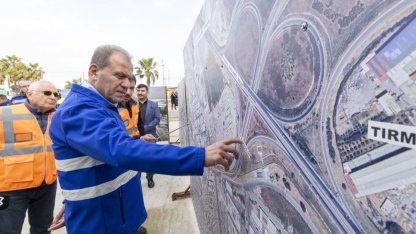 Mersin’in yeni kavşağı adım adım tamamlanıyor