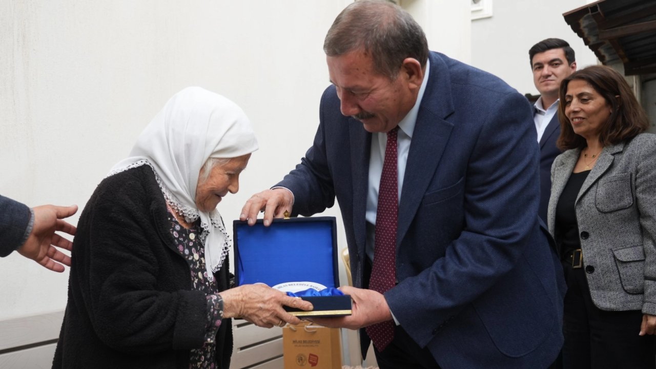 Milas'ta Başkan Topuz'dan asırlık çınarlara ziyaret