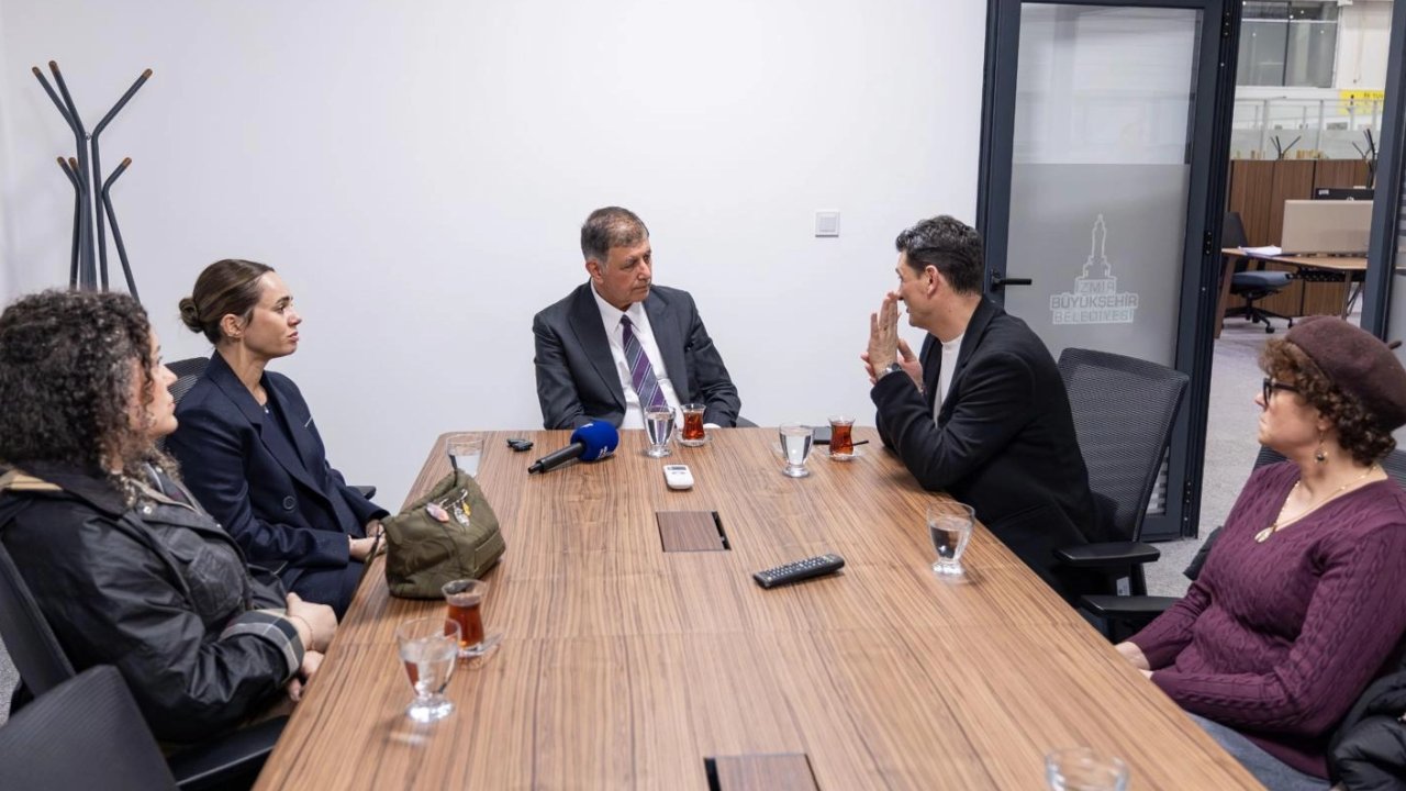 Minguzzi ailesinden Başkan Tugay’a ziyaret