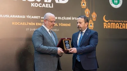 MÜSİAD Kocaeli’den 'Kocaeli’nin Enleri' ödülü Ekaldes’e