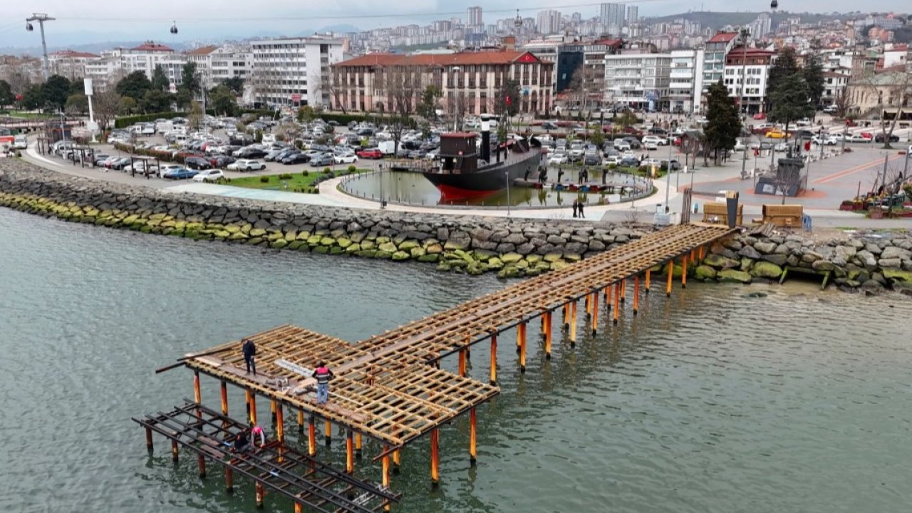 Ordu’da Ayışığı İskelesi yeniden hayat buluyor