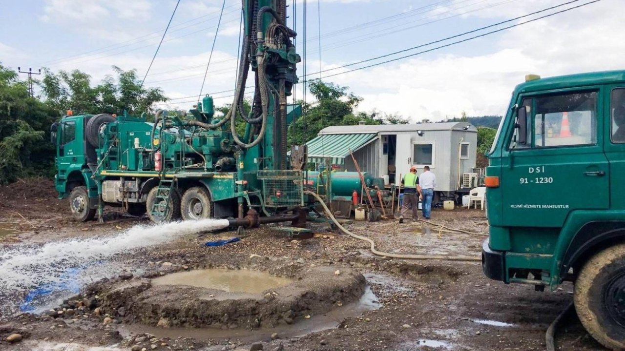 Ordu’da kırsal mahallelere içme suyu için sondaj çalışmaları hızlandı