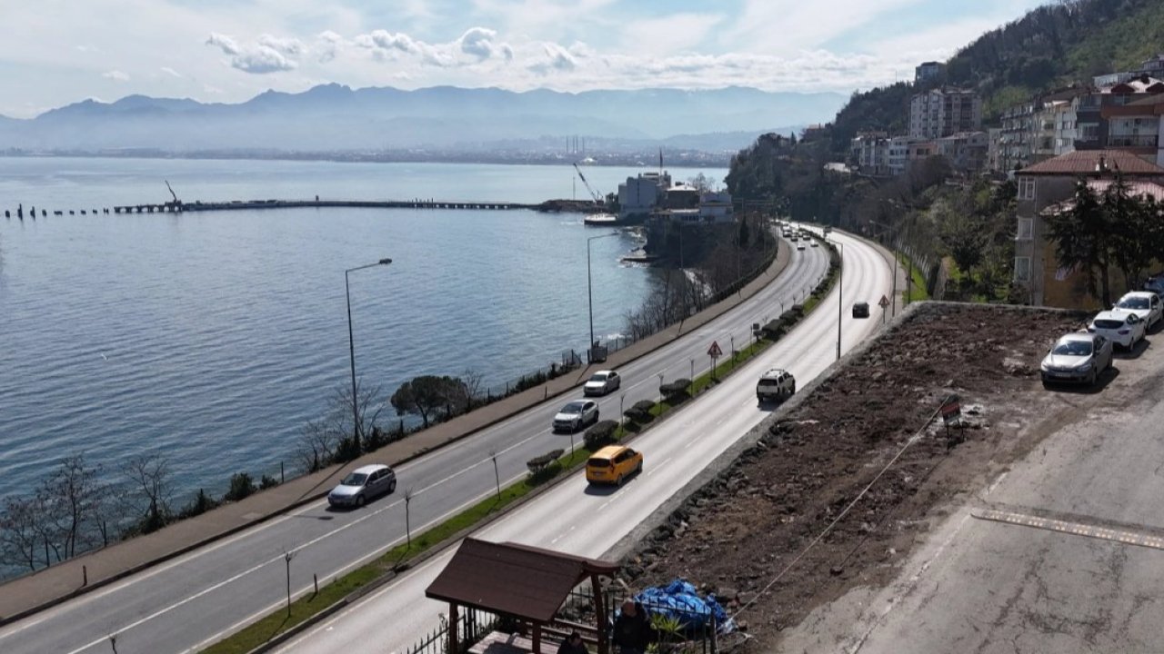 Ordu'da 'Seyir Terası' tamamlanıyor