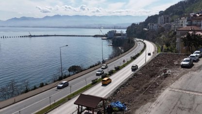 Ordu'da 'Seyir Terası' tamamlanıyor