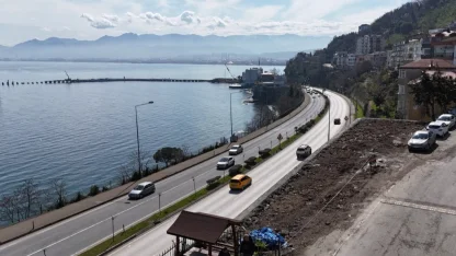 Ordu'da 'Seyir Terası' tamamlanıyor