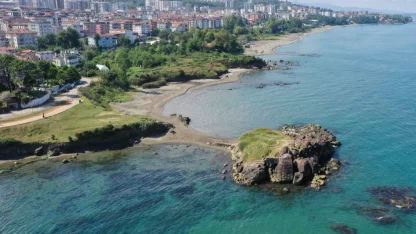 Ordu'da Ünye’de tarihi ada turizme kazandırılıyor