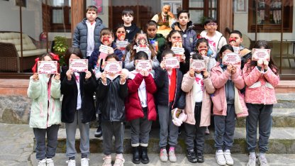 Osmangazi’de çocuklar Mehmet Akif Ersoy’un izinde