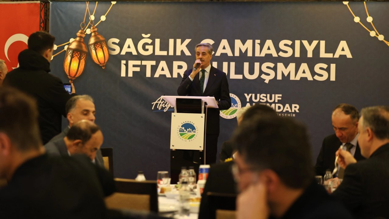Sakarya’da Ramazan sofrası sağlık çalışanlarıyla kuruldu