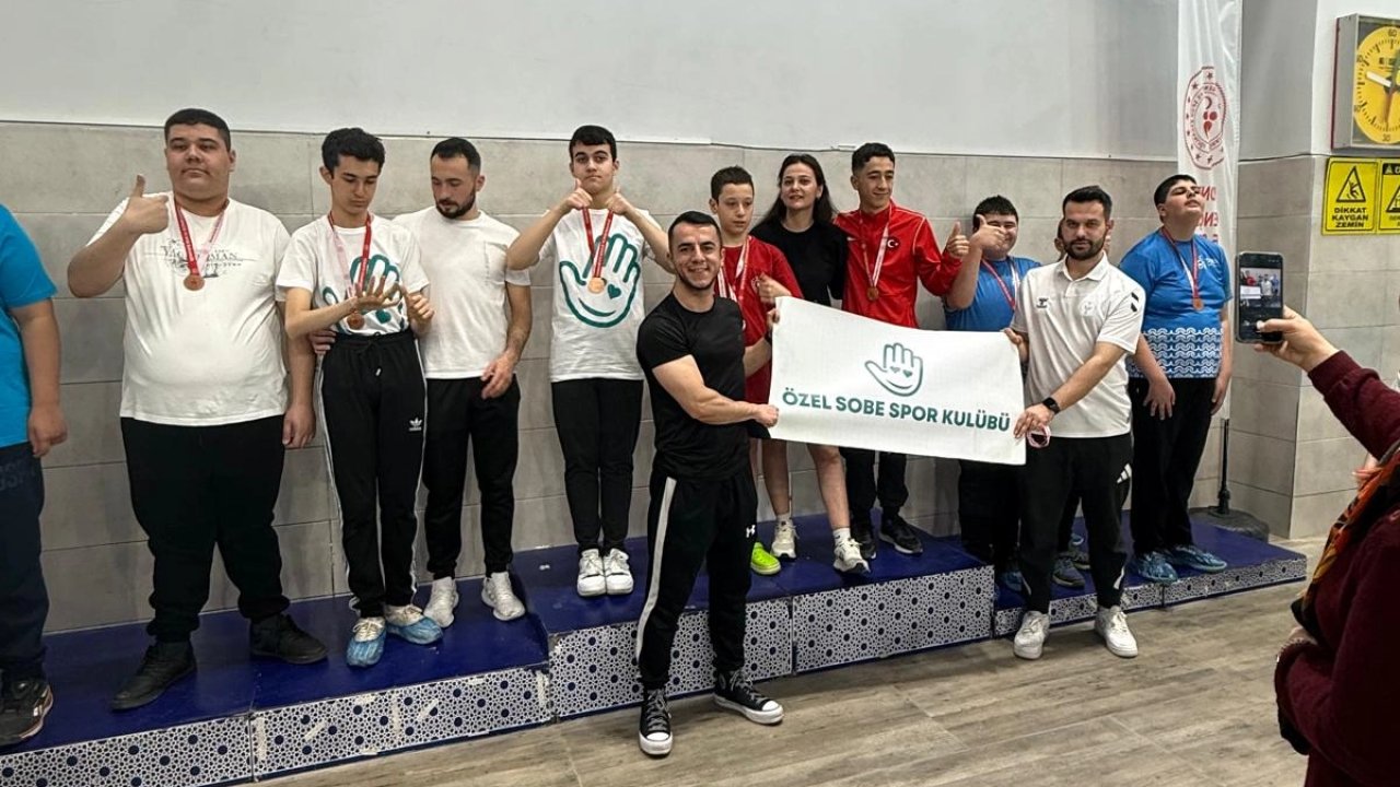 SOBE’li sporculardan madalya yağmuru