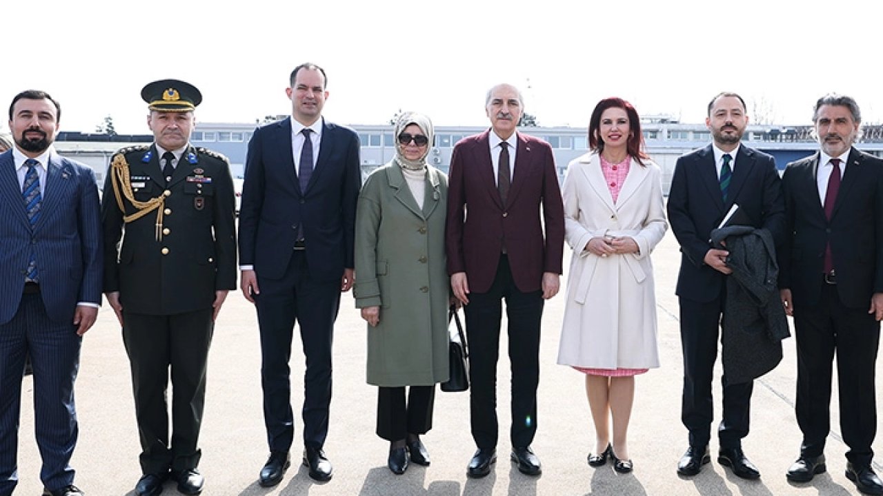 TBMM Başkanı Kurtulmuş Hırvatistan'da